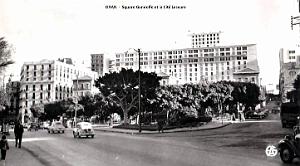 Oran - Square Gandolfe et la Cite Lescure